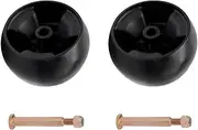 2pc 734-04155 Mower Deck Wheels Kit with Bolts & Locknuts Replace for Cub Cadet 734-04155 Replace for Toro 112-0677 72-025 210-275