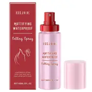 Powder Melting Glass Setting Spray Mattifying Waterproof Setting Spray Ultra-Smooth Finish Setting Mist 1pc
