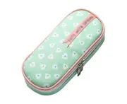 Large Capacity Pen Case Double Zippers Pen Bag Office Stationery Bag with Compartments