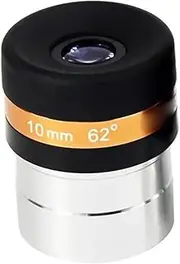 Eyepieces 4/10/23mm Telescope Lens Wide Angle 62 Deg Aspheric Eyepiece Coated Telescope Accessory for 1.25 Inch(10mm)