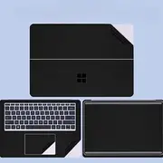 Jarttarn Decal Cover Compatible with 14.4 inch Microsoft Surface Laptop Studio 2, Anti-Scratch Sticker Three Sided Notebook Film Notebook Film (Matte Black)