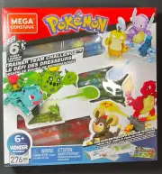 Mega Construx Pokemon 6-Figure Set [ Trainer Team Challenge Box ] NEW