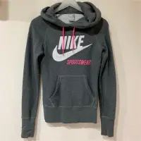 在飛比找蝦皮購物優惠-轉賣 nike 女 長袖帽T s號 連帽上衣 長袖上衣 大學