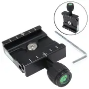 US QR- 50 Quick Release Plate Clamp Mount Base For Arca Swiss Tripod Ball Head