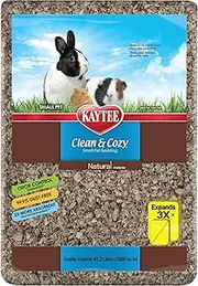 Kaytee Clean & Cozy Natural Bedding, 49.2 Liter