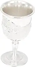 WATIIFUFU Zinc Alloy Wine Goblet Whiskey Cup Large Opening for Ktv Bars Family Gatherings