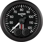Stack ST3507 Pro-Control Black 52mm 1/8" NPTF Male 40-120°C Water Temperature Gauge