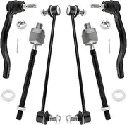 YMAUGP 6 SET Suspension Kit For Nissan Maxima 2009 2010 2011 2012 2013 2014 Front Inner Outer Tie Rod End Front Sway Bar End Link Front Steering Kit EV800770 ES800357 ES800358 K750282 K750283