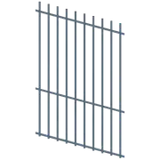 ProtectorAl 350 - 1200 x 1800mm Deep Ocean Raked Up to 15º Batten Pool Fence Panel
