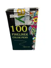 Dyvicl 100 Timeline Color Pens Fine Point.4mm NEW OPEN BOX