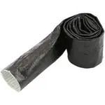 Aeroflow Aluminised Sleeve 1-1/8-1-1/2"Black Finish 3.7 Meter / 12Ft - AF91-5012BLK