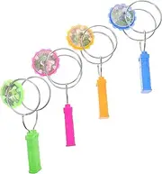 BCOATH 4 Pack Spinning Gyro Toys Led Lights Sensory for Boys and Girls Great for Holiday Stocking Stuffers