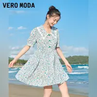 在飛比找ETMall東森購物網優惠-Vero Moda奧萊淑女優雅連衣裙