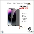 2x Privacy Tempered Screen Protector For iPhone 16 15 14 13 12 11 Pro Max XR