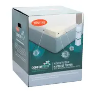 NEW Tontine Comfortech Memory Foam Mattress Topper Queen