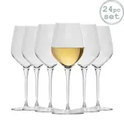 Small Wine Glasses Bormioli Rocco Inalto Tre Sensi Red White Glass 305ml x24