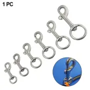 Scuba Diving Swivel Eye Bolt Snap Stainless Steel Spring Hook Pet leash Hook