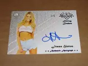 2015 Benchwarmer JESSA HINTON #29 Daizy Dukez Blue Foil Auto/5 PLAYBOY Playmate