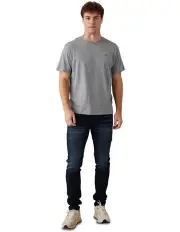 [American Eagle] AirFlex Ultrasoft Athletic Skinny Jean in Blue/Black