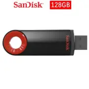 USB Drive SanDisk Cruzer Dial 128GB USB Flash Drive Memory Stick PC MAC CZ57
