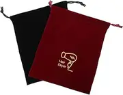 Professional Hair Dryer Storage Pouch Drawstring Bag for Hotel Dorm Home Space-saving Practical