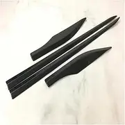 Compatible for Toyota C-HR 2016-2020 2021 2022 Car Side Door Body Trim ABS Chrome Accessories 4pcs Auto Accessory(Carbon Fiber)