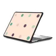 MacBook Air 13-inch (M2 - M4) Impact Case Pink and Green Dots