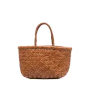 [Dragon Diffusion] Dragon Diffusion Mini Flat Gora Tote Bag ONE SIZE BROWN
