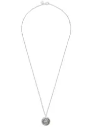 Tom Wood Coin Sterling Silver Necklace ONE SIZE