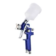 0.8mm/1.0mm Nozzle H-2000 Professional HVLP Mini Paint Spray Gun Airbrush for...