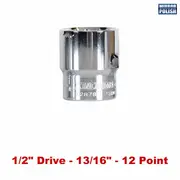 Kincrome K2894 - Socket 1/2" Drive 13/16" Mirror Polish