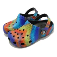 在飛比找Yahoo奇摩購物中心優惠-Crocs 童鞋 Classic Spray Dye Clo