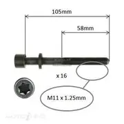 Platinum Cylinder Head Bolt Set - HBS0122