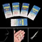 Soft Silicone head Tied up Glow fish lure Soft bait String hook long tail