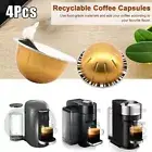 4Pcs Portable Coffee Capsule Shell Coffee Capsule Pod For Nespresso Vertuoline