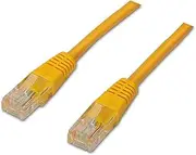 aisens A135 – 0254 – LATIGUILLO RJ45 Network Cable (1 m, 10/100/1000 Mbit/s, Switch/Router/Modem/Patch Panel/Access Point/Patch Fields) Yellow