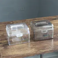 在飛比找蝦皮商城優惠-佳斯捷小幾米收納盒透明整理盒美甲盒小物盒針線盒