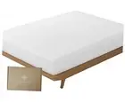100% Organic Cotton 1 Twin XL Fitted Sheet Only | 300 Thread Count Sateen