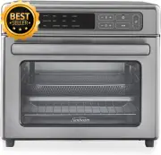 12-in-1 Air Fryer Oven 22L 9 Digital Modes 3 Air Fry Presets COM7000SS Silver