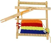 yuksok Weaving Loom Kit Educational Toy Practical,Improve Hand Eye Coordination,Weaving Frame Loom Tapestry Loom for Beginners Kids