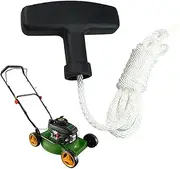 Mower Pull Start Handle, Full Grip Lawn Mower Starter Handle, Pull Starter for Lawn, Multifunctional Mower Recoil Starter, Pull Handle Pull Start Rope