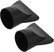 OATIPHO 2pcs Hair Dryer Nozzle Attachments Concentrator and Diffuser for Blow Dryers Lightweight Styling Accessories for Curly Hair with Diameter