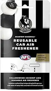 Roadtrip Essential Collingwood Magpies Reusable Car Air Freshener Set