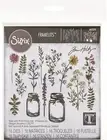 Die Set, Flower Jar by Tim Holtz, 16 Pack, Multi Color, One Size Framelits, Mult