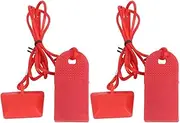 NDNCZDHC 2PCS Treadmills Safety Switch, Portable Treadmill Safety Locks Treadmill Magnet Safety Key for Treadmill