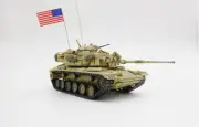 PMA US.M60A1 RISE WITH ERA ALPHA COMPANY 2ND DIVISION OF USMC 1/72 Diecast Tank