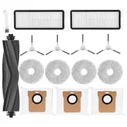 For L10S Ultra L10 Ultra Robot Vacuum Cleaner, Main Brush Side Brushes Hepa Filters Mop Pads Dust Bags