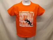 New Scottsdale Arizona Youth Size XS XSmall Orange Shirt