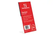 Sandleford DL Slanted Sign Holder Portrait W11cm x D5cm x H22cm