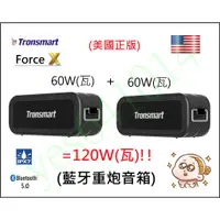 在飛比找蝦皮購物優惠-美國 Tronsmart Force X 60W瓦串聯成12